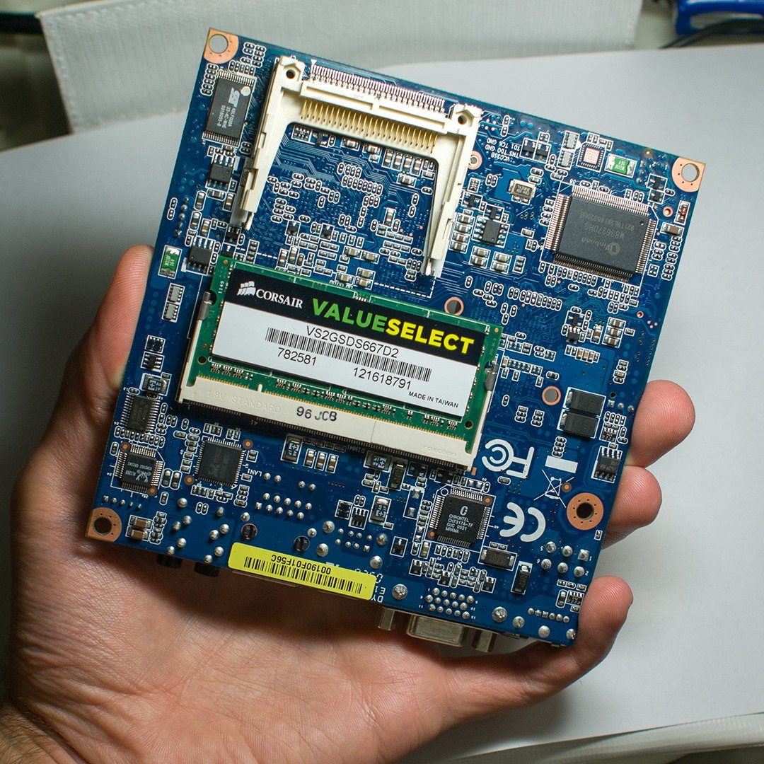 tiny motherboard rear